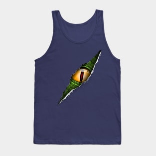 dino eye scratch Tank Top